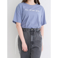 【接触冷感】ロゴプリントTシャツ
