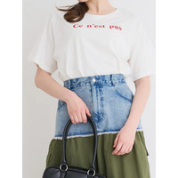 【接触冷感】ロゴプリントTシャツ