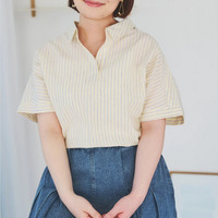 【吸水速乾・抗菌防臭・UV】やわさらリネンスキッパーシャツ