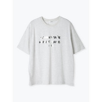 箔ロゴプリントTシャツ
