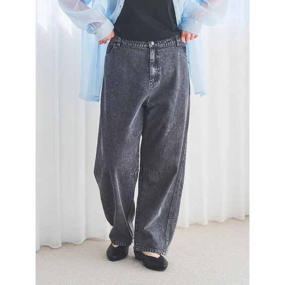 バレルレックデニムパンツ【アリノマ/Alinoma】 バレルレックデニムパンツ【アリノマ/Alinoma】