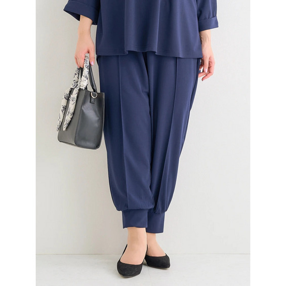 【WEB限定】カットジョーゼットジョガーパンツ(セットアップ可)【アリノマ/Alinoma】 【WEB限定】カットジョーゼットジョガーパンツ(セットアップ可)【アリノマ/Alinoma】