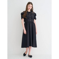 【WEB限定】レースオフショルドッキングワンピース