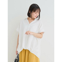 裾タックスキッパーシャツ