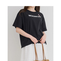 ワンポイントくま刺繍Tシャツ