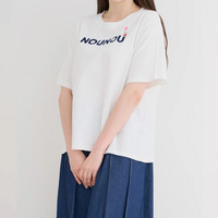 ワンポイントくま刺繍Tシャツ