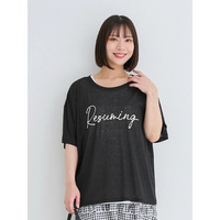 [SET]シアーロゴTシャツ×タンクトップ