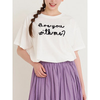 ロープ刺繍ロゴTシャツ