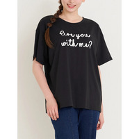 ロープ刺繍ロゴTシャツ