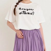 ロープ刺繍ロゴTシャツ