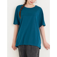 エンボスロゴTシャツ
