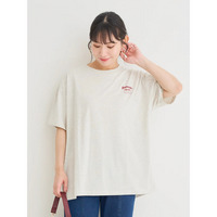 BACKウサギ刺繍Tシャツ
