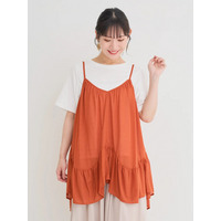 [SET]イレヘムキャミソール×Tシャツ
