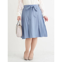 ウエストリボンシャンブレースカート