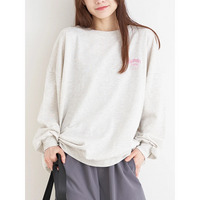 BACKウサギ刺繍プルオーバー