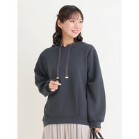 裾タックプルパーカー