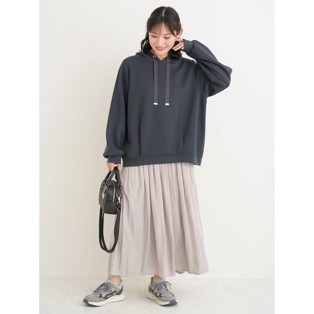 裾タックプルパーカー17