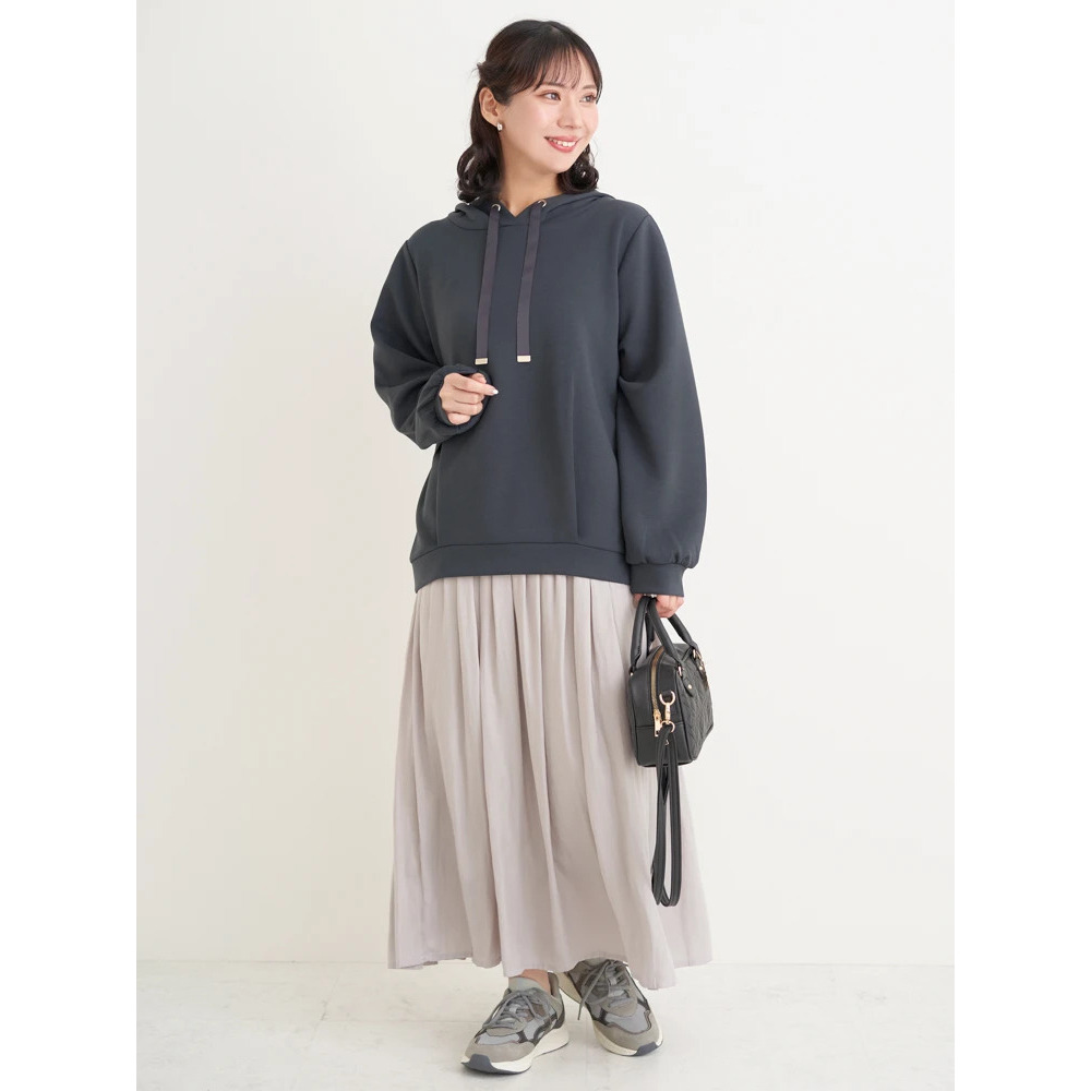 裾タックプルパーカー18