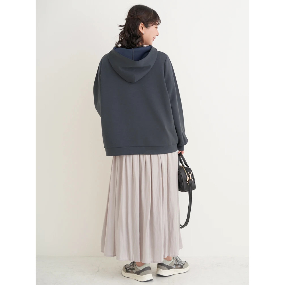 裾タックプルパーカー21