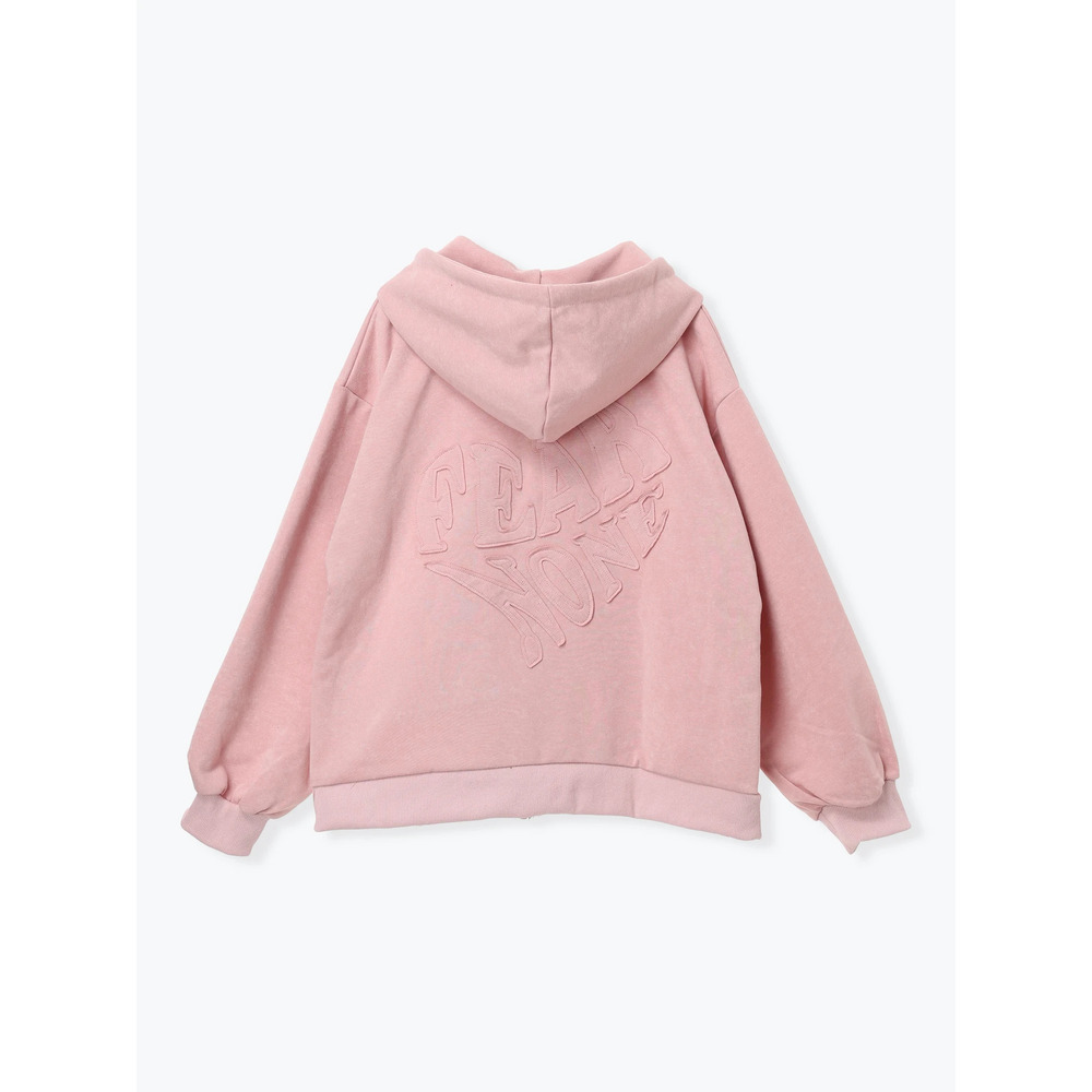 ピグメントハートロゴWZIPパーカー