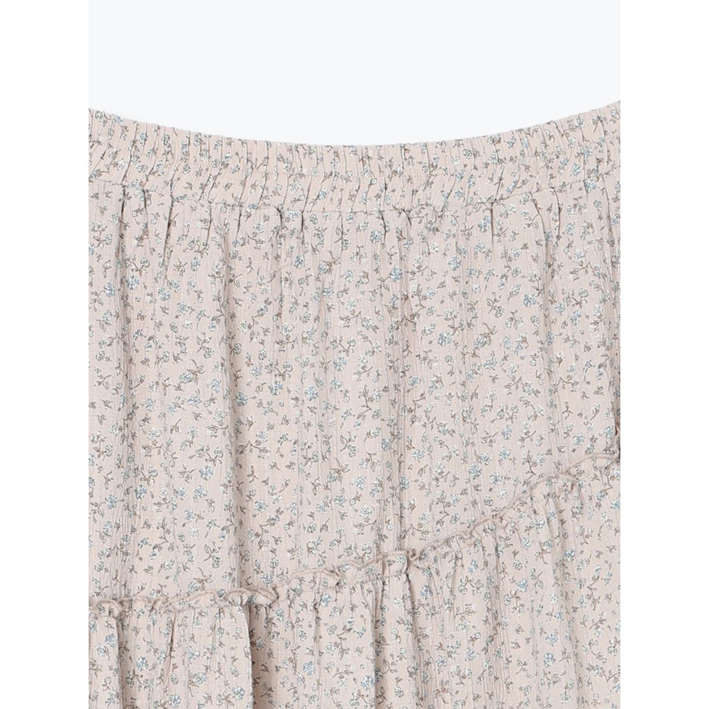 花柄アシメティアードスカート18