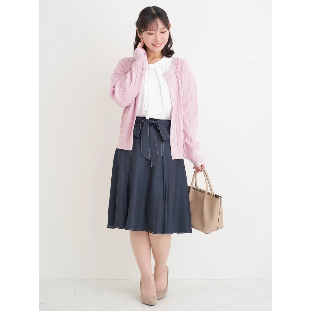 マルチパールボタンニットカーディガン11