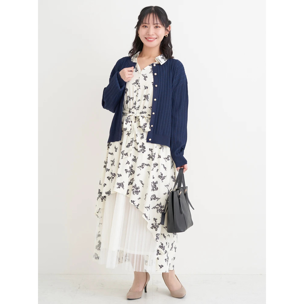 マルチパールボタンニットカーディガン14