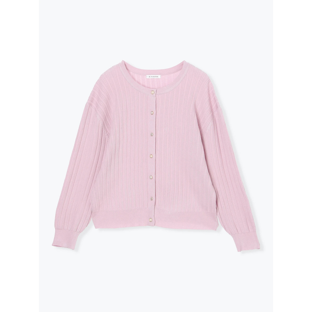 マルチパールボタンニットカーディガン24