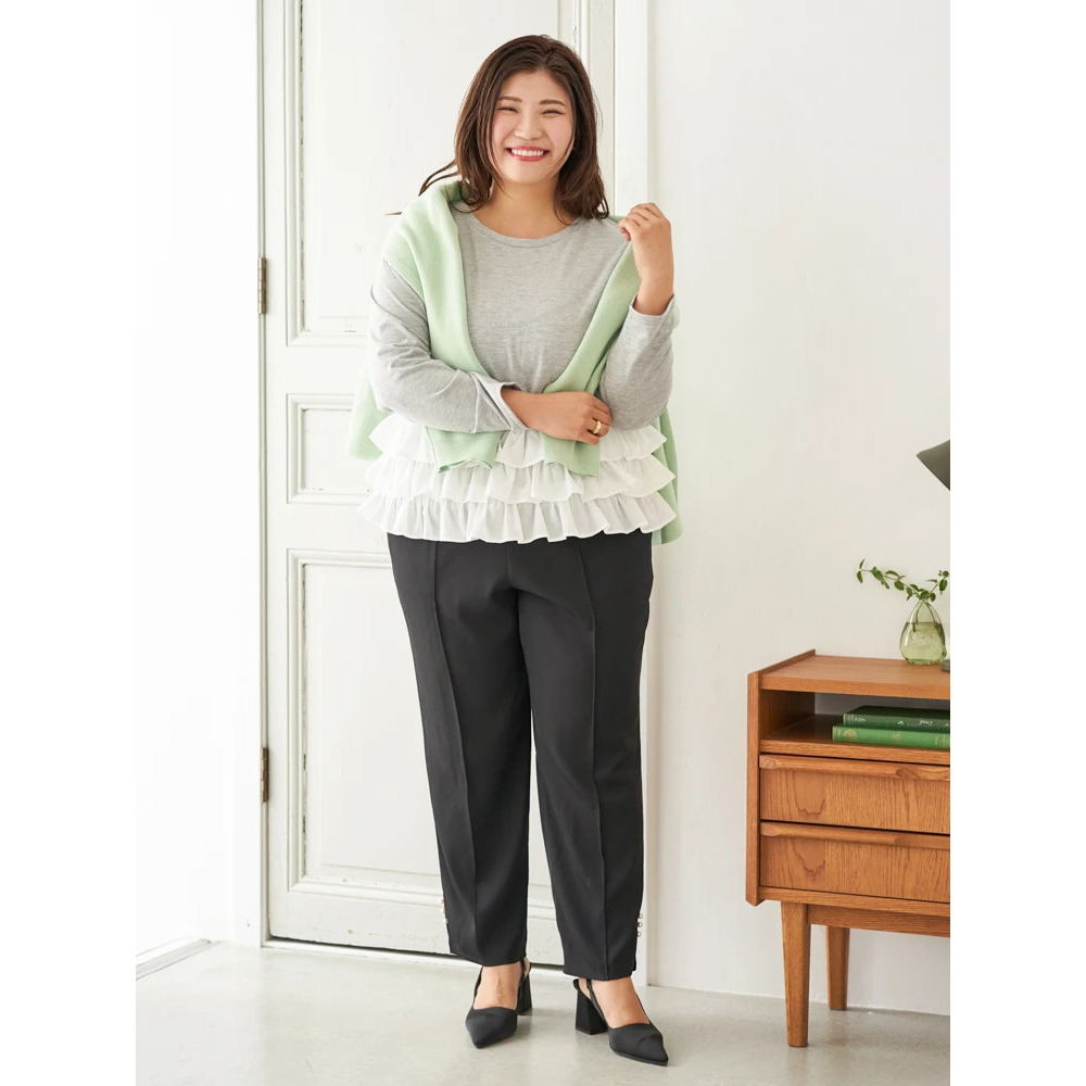 【Sasaki Mikiコラボ】ペプラムスポンディッシュニットカーディガン16