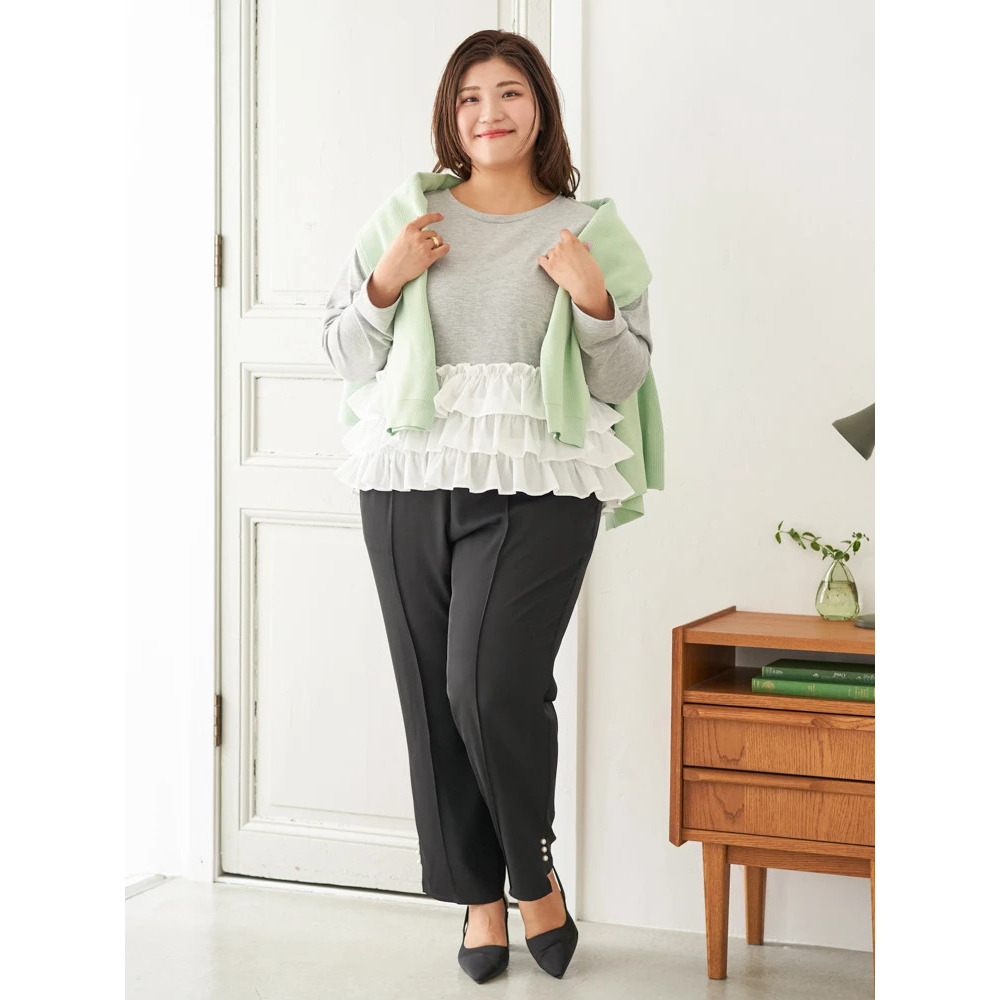 【Sasaki Mikiコラボ】ペプラムスポンディッシュニットカーディガン17