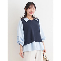 ベストドッキングプルオーバー(無地/ストライプ柄)