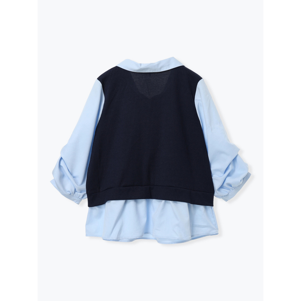 ベストドッキングプルオーバー(無地/ストライプ柄)27