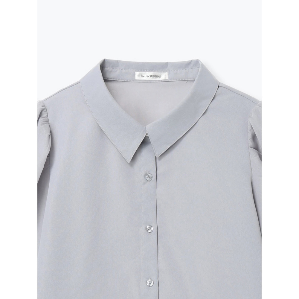 袖フラワー刺繍×ラインストーンブラウス18