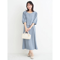 【マルチWAY】リボンカーディガン×キャミワンピース