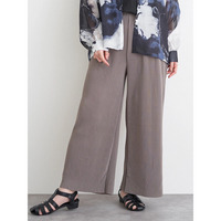 ストレートプリーツパンツ