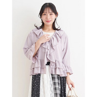 【WEB限定】フリルリボンボレロ