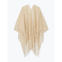 レースポンチョカーディガン