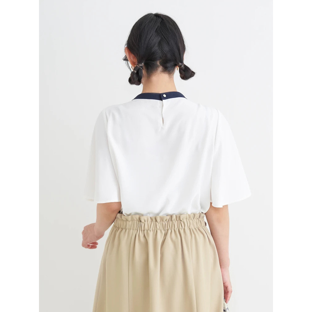 【ラクケア】マルチWAYボウタイブラウス22