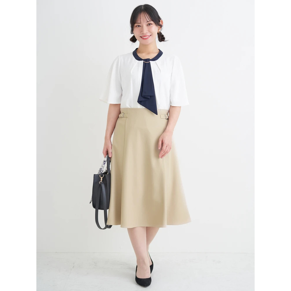 【ラクケア】マルチWAYボウタイブラウス24