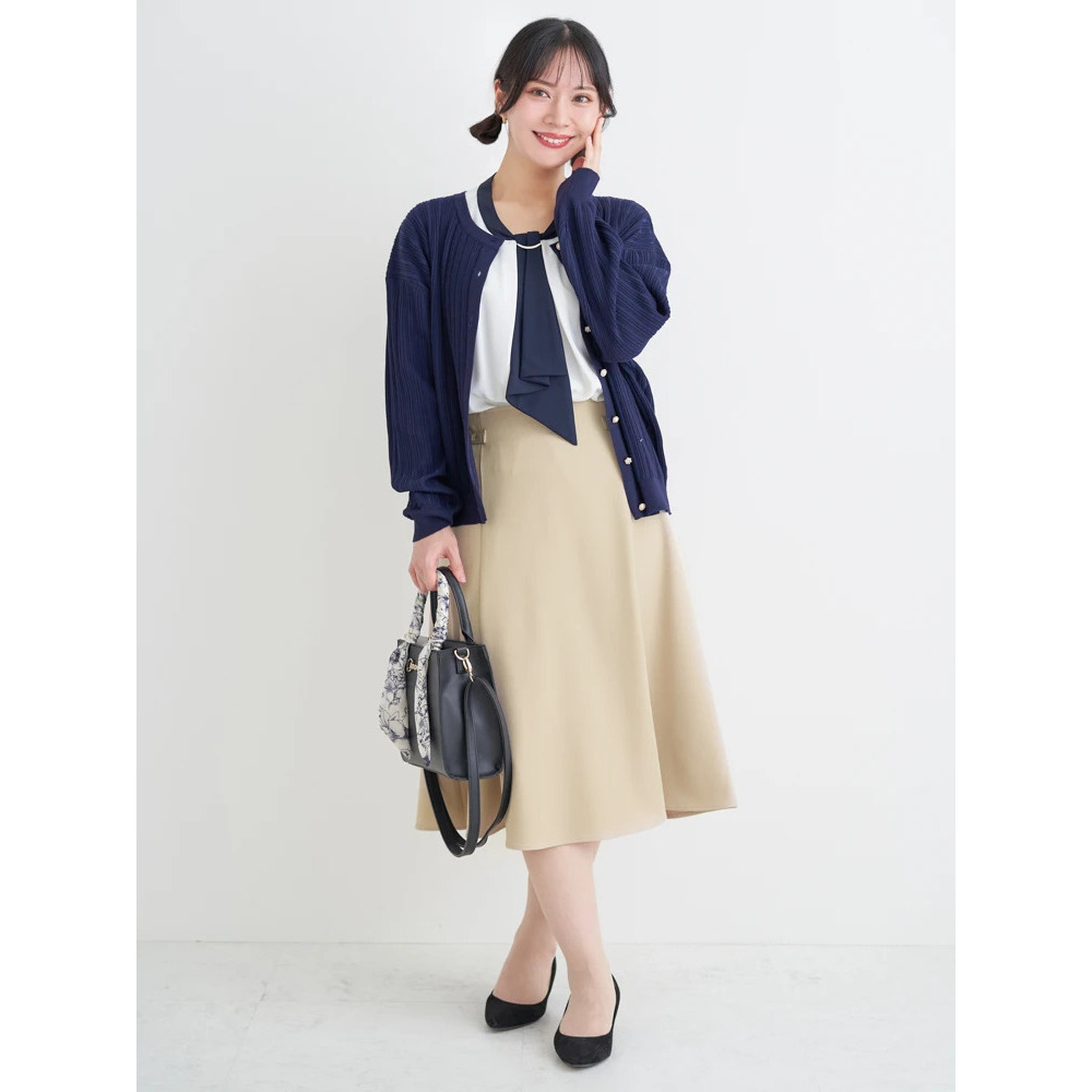 【ラクケア】マルチWAYボウタイブラウス28