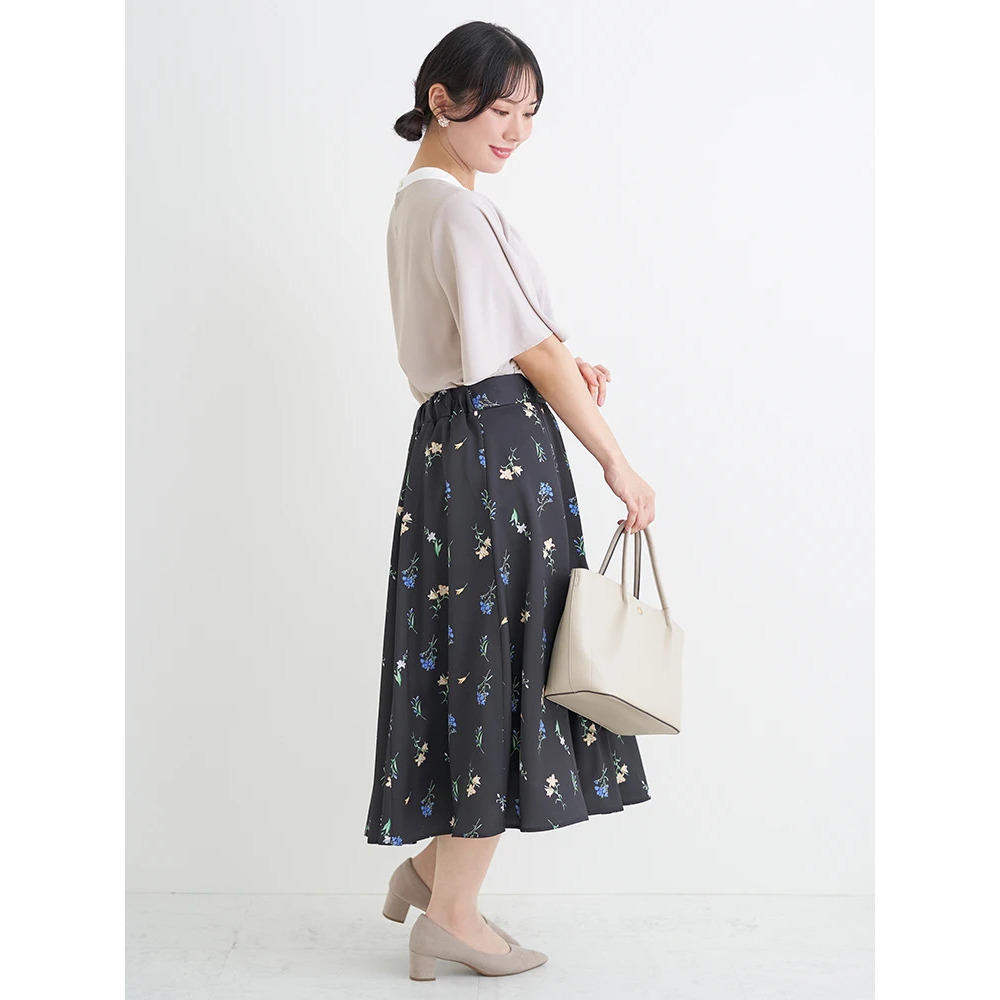 【ラクケア】マルチWAYボウタイブラウス8