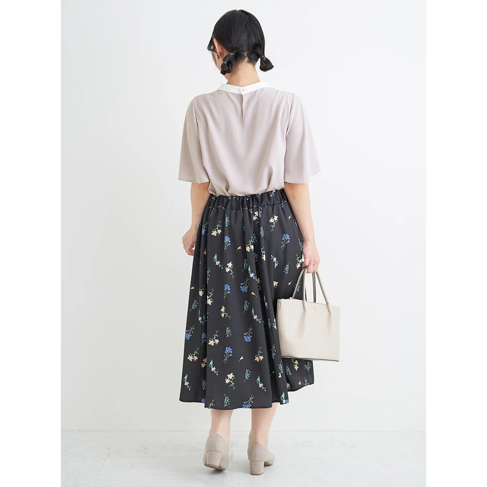 【ラクケア】マルチWAYボウタイブラウス9