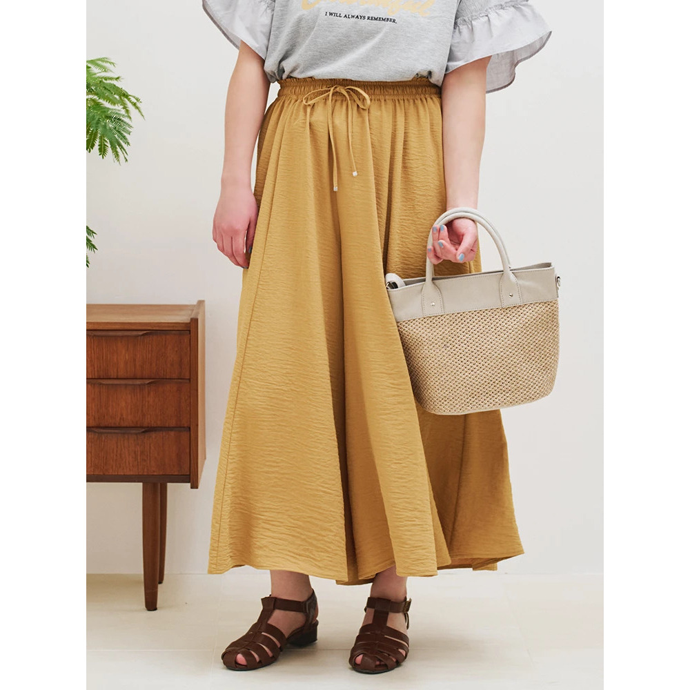 【接触冷感】[らくちんケア]シボスカーチョ（セットアップ可）