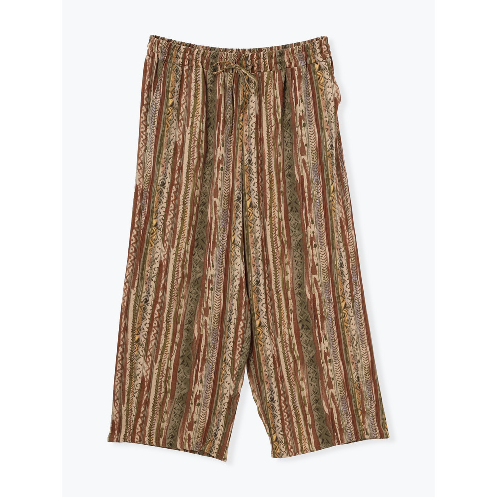 アソート柄ワイドパンツ1