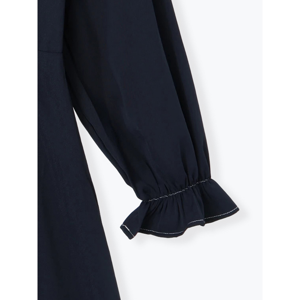 ポケットリボンハーフZIPワンピース14