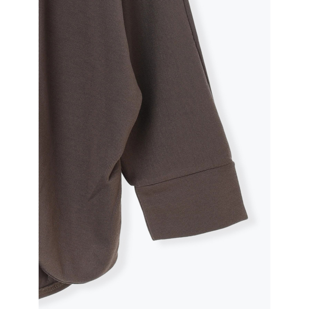 アクセサリー付き裾タックドルマンプルオーバー22