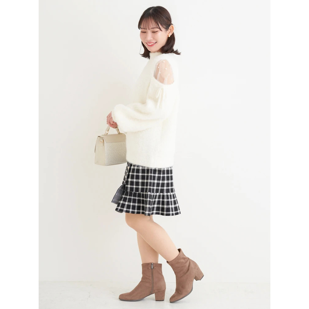 【la farfa SHOES/ラ・ファーファシューズ】3WAYストレッチブーツ10