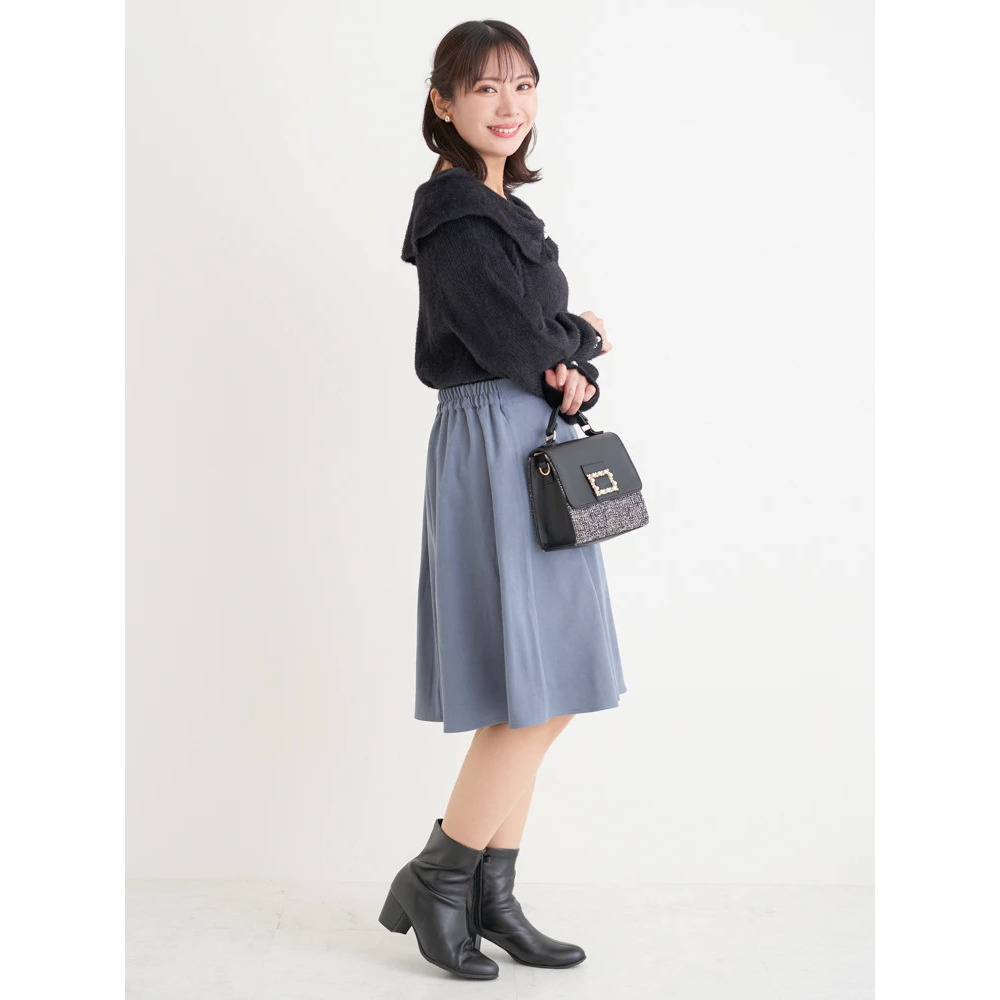 【la farfa SHOES/ラ・ファーファシューズ】3WAYストレッチブーツ19