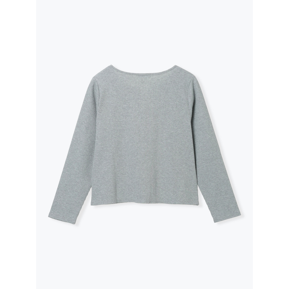 ロゴ刺繍ワッペン付きレースアップトップス29