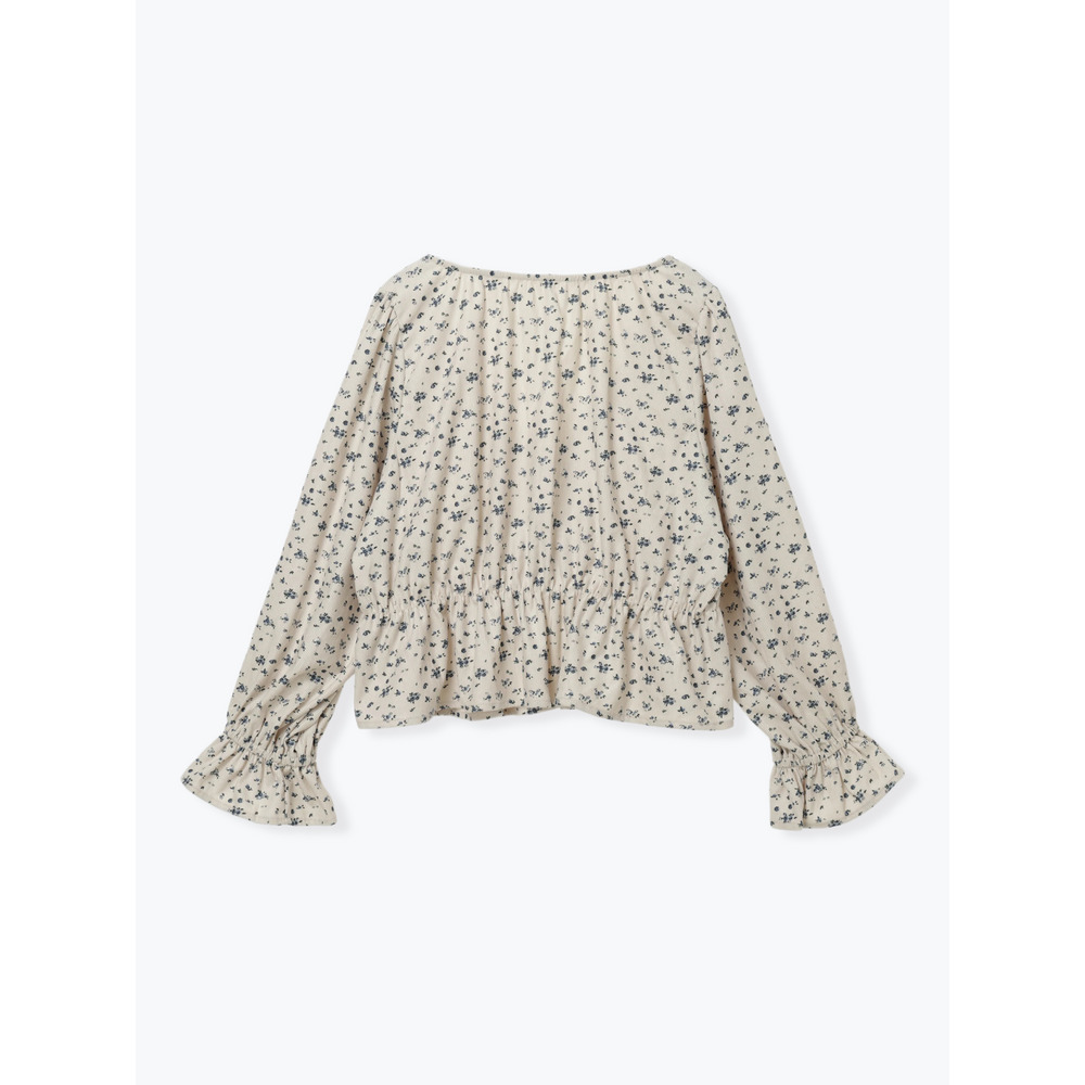 【WEB限定】花柄Wリボンカーディガン17